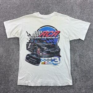 Vintage NASCAR Shirt Mens Large White Richard Childress‎ Racing Monte Carlo